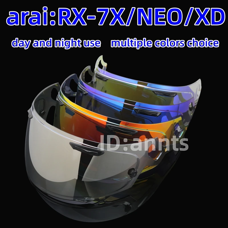 Helmet Visor for Arai RX-7X RX7X CORSAIR-X RX-7V RX7V NEO XD VAS-V VECTOR-X Vector X Defiant-X Defiant X Quantum X Signet X Lens