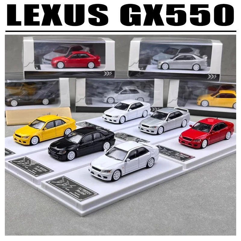 BBS Studio 1/64 Toyota Altezza RS200 SXE10 Игрушечный автомобиль из сплава литая под давлением