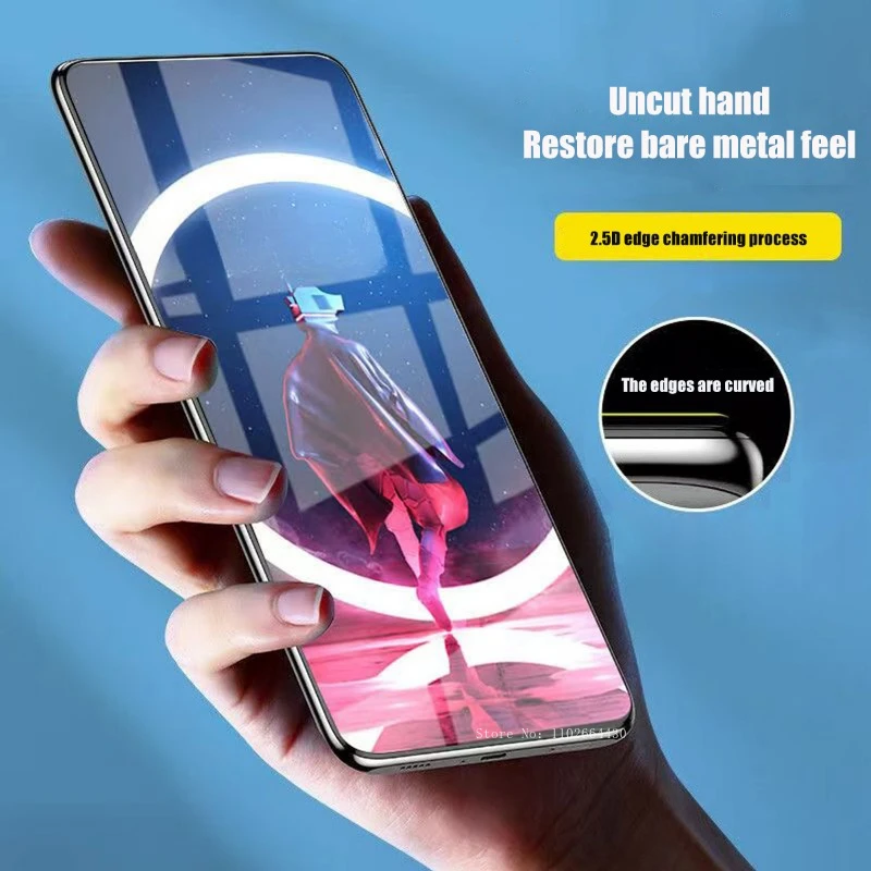 4 шт. закаленное стекло высокой четкости с защитой от синего света для VIVO IQOO 7 9 10 11