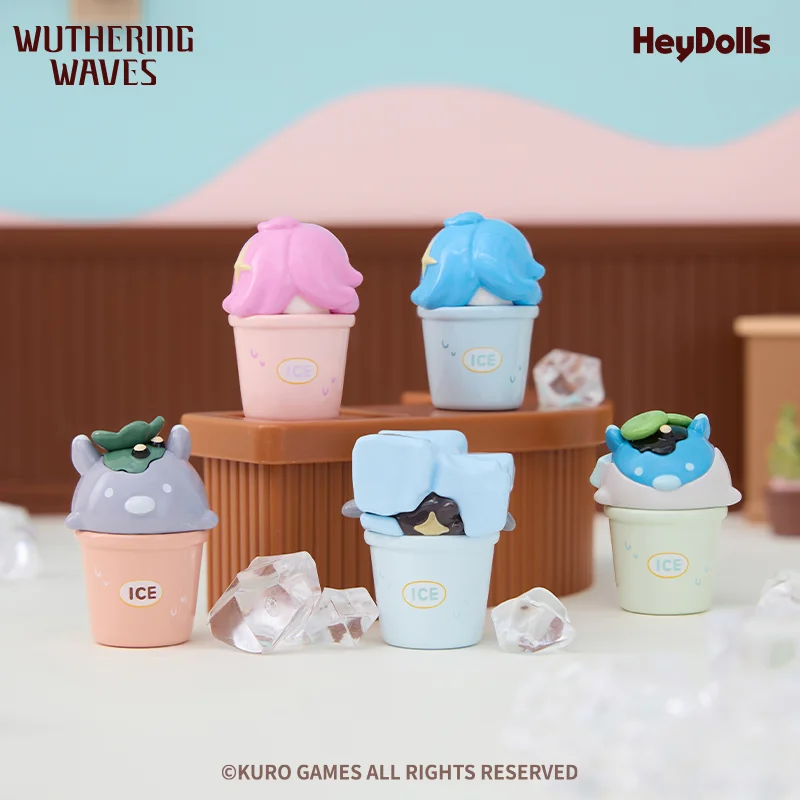 Фото Мини-фигурки из серии Wuthering Waves Echo Dessert Shop №3