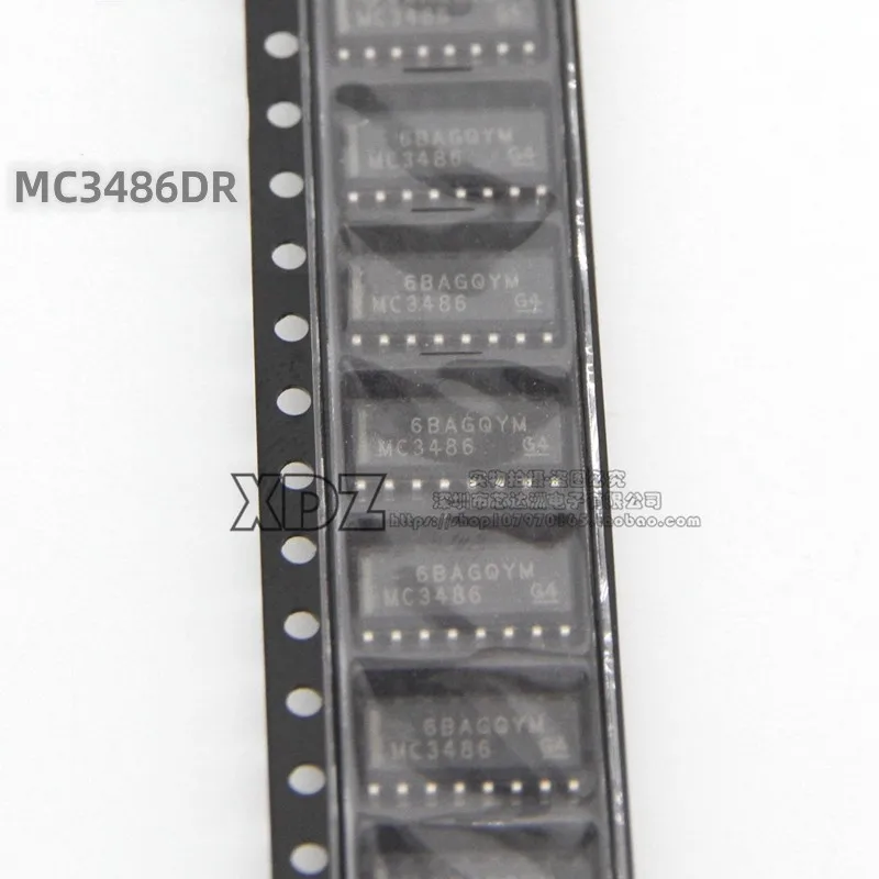 5 шт./партия, оригинальный чип драйвера буферной линии MC3486DR MC3486 SOP-16 5 шт./партия, оригинальный чип драйвера буферной линии MC3486DR MC3486 SOP-16