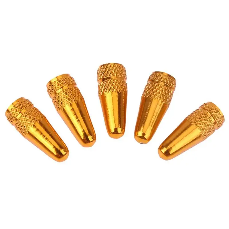 5 шт. алюминиевые колпачки для клапанов велосипедных шин |