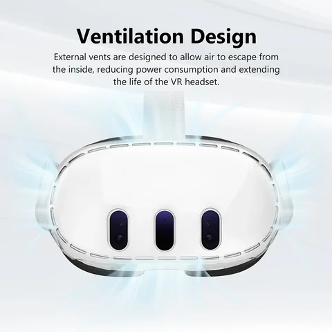 Прозрачный чехол для Meta Quest 3 Tahnuhna