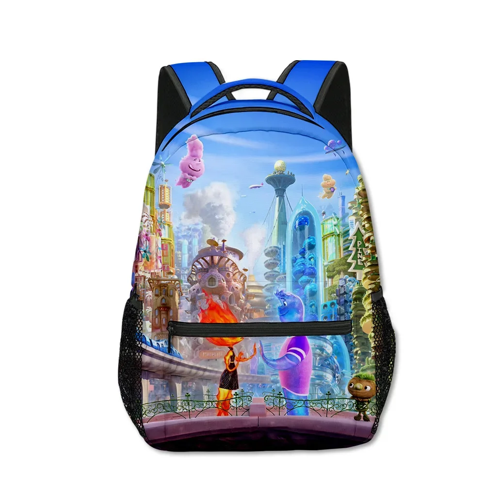 

MINISO Disney Elemental Peripheral Animation Primary and Secondary School Bags Children's Backpacks The Best Gift Mochila
