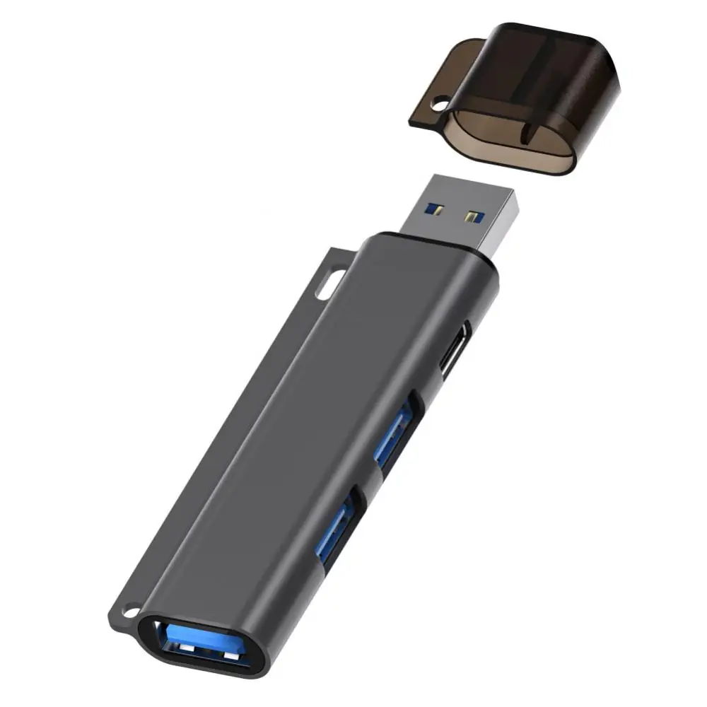 

Портативный Usb-концентратор 4 в 1, Usb 2,0, 480 Мбит/с