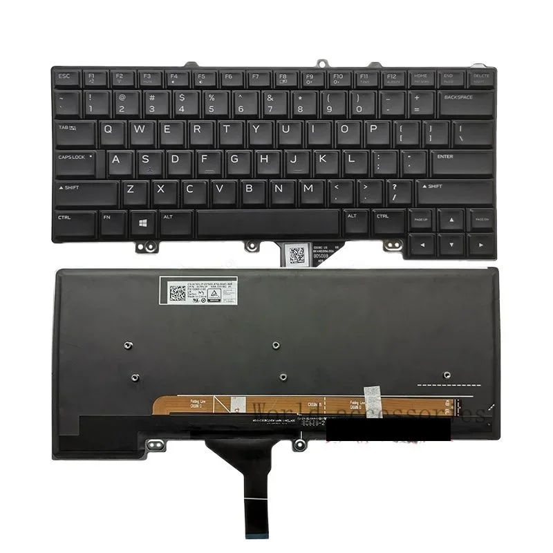 НОВАЯ американская клавиатура для DELL Alienware 13 R3 14 R4 15 с подсветкой 0D69R2 P69F001 PK1326S1C02 P69F