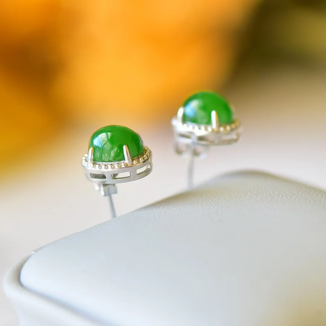 Серьги-подвески 12161 # с инкрустацией в старинном стиле