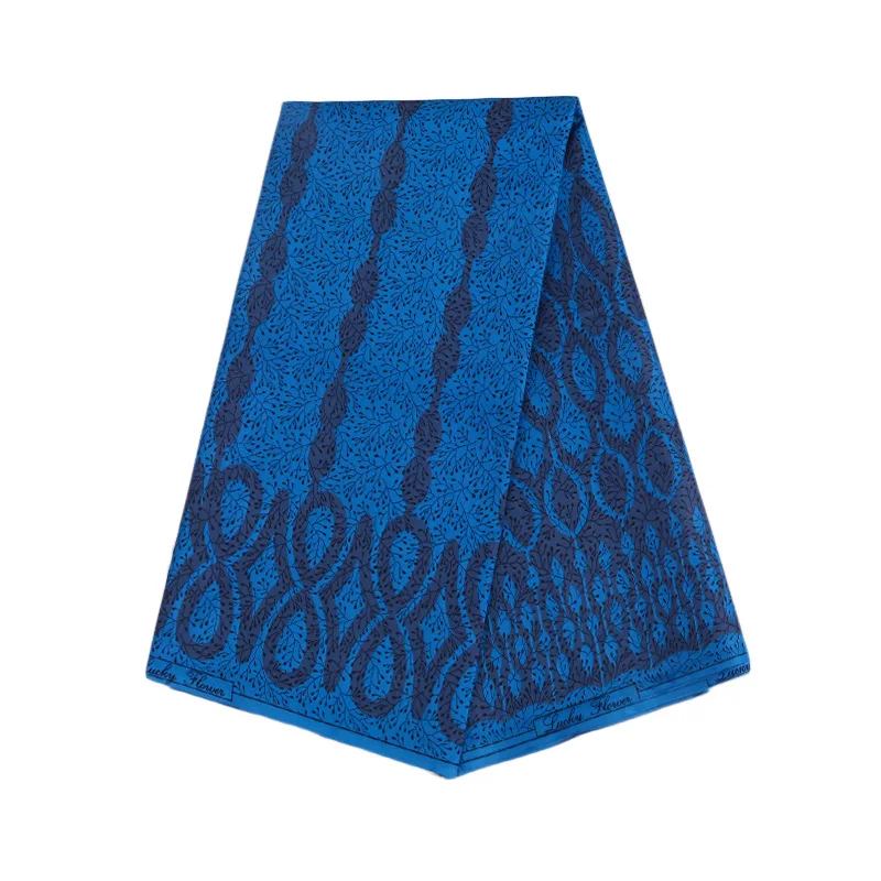 

African Fabric Ankara Fabric Wax Nederlands Print Fabric High Quality African Polyester Farbic Soft Africanreal Wax For Dresse