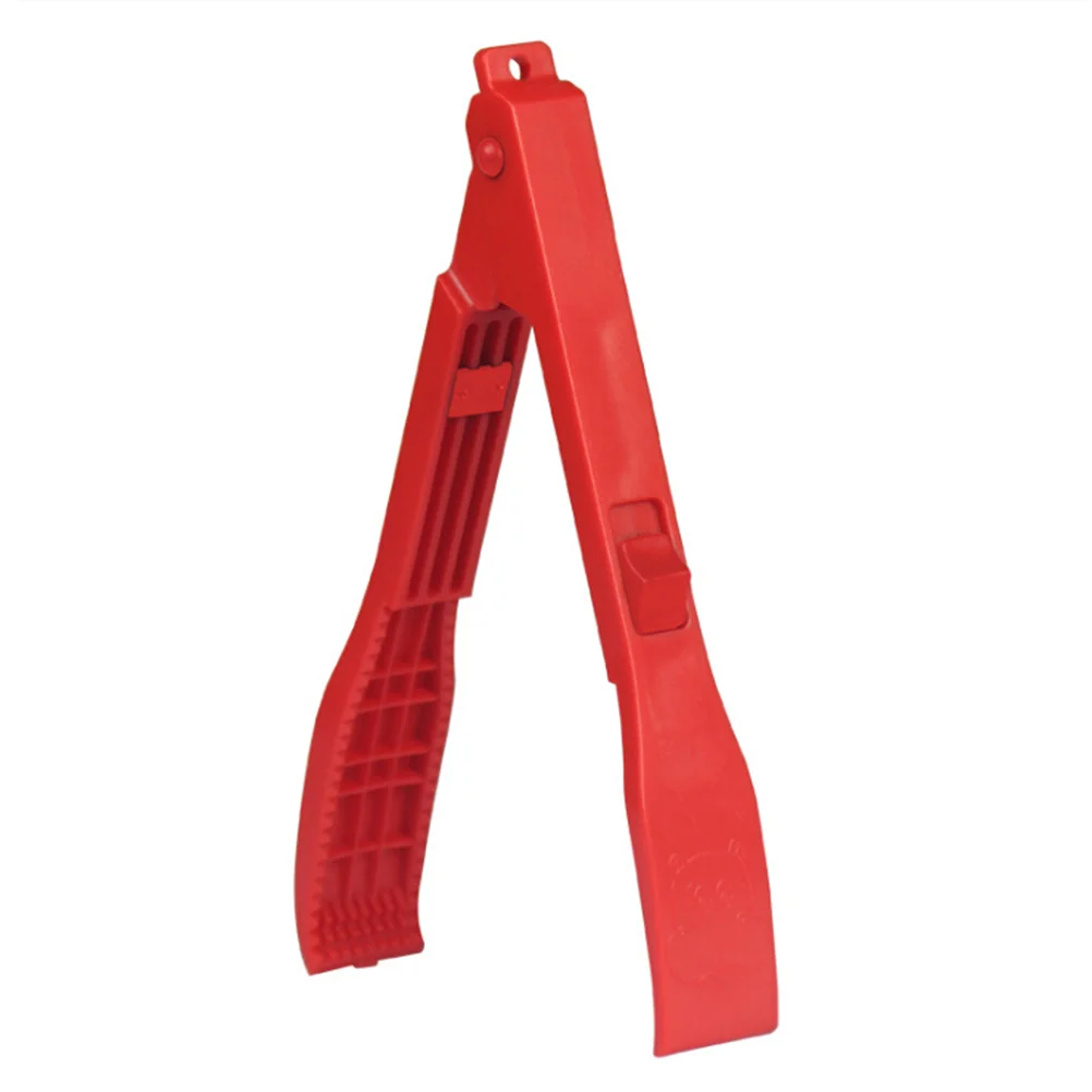 

Plastic Fishing Tongs Fish Body Holder Fish Gripper Grips Lip Grabber Pliers Fishing Tools (Red)