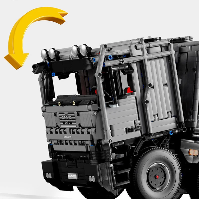 Конструктор MOC technrc 8X8 Armodiro внедорожный RV креативный сборный автомобиль модель