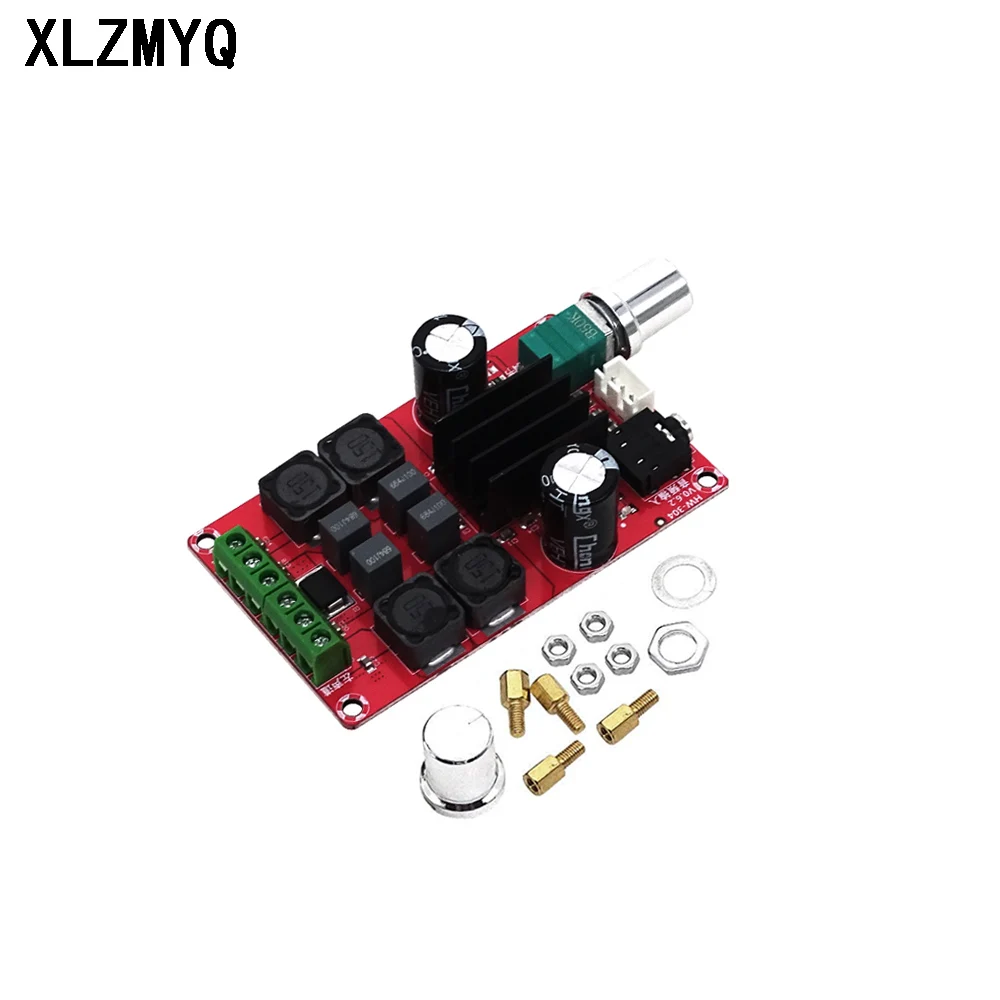 

Двухканальная плата стереоусилителя мощности XH-M189 DC24V TPA3116 250 Вт, Высококачественная плата цифрового усилителя мощности D2 M189