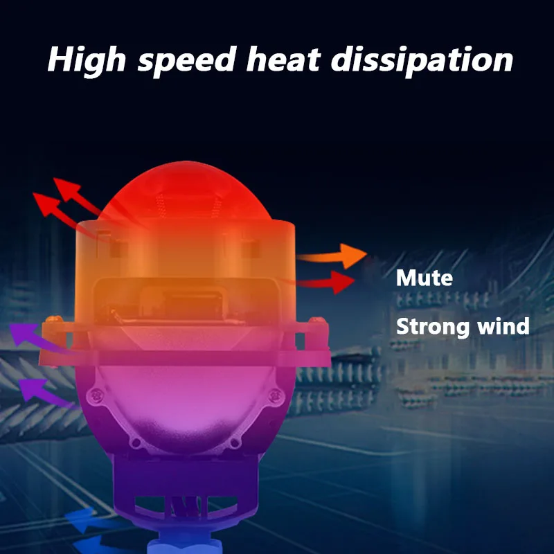 2 шт. универсальные светодиодные лампы для автомобильных фар 256 Вт
