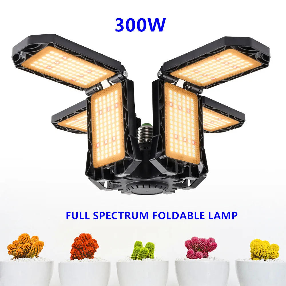Foldable Led Plant Phyto Lamp Full Spectrum Growth Bulb For Indoor Plants Bloom Flowering Growbox Garden
