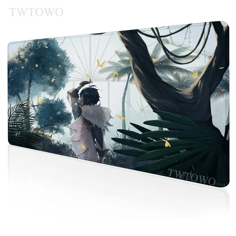 

Genshin Impact Kaeya Mouse Pad Gaming XL Large Home Custom Mousepad XXL keyboard pad Office Natural Rubber Laptop Table Mat