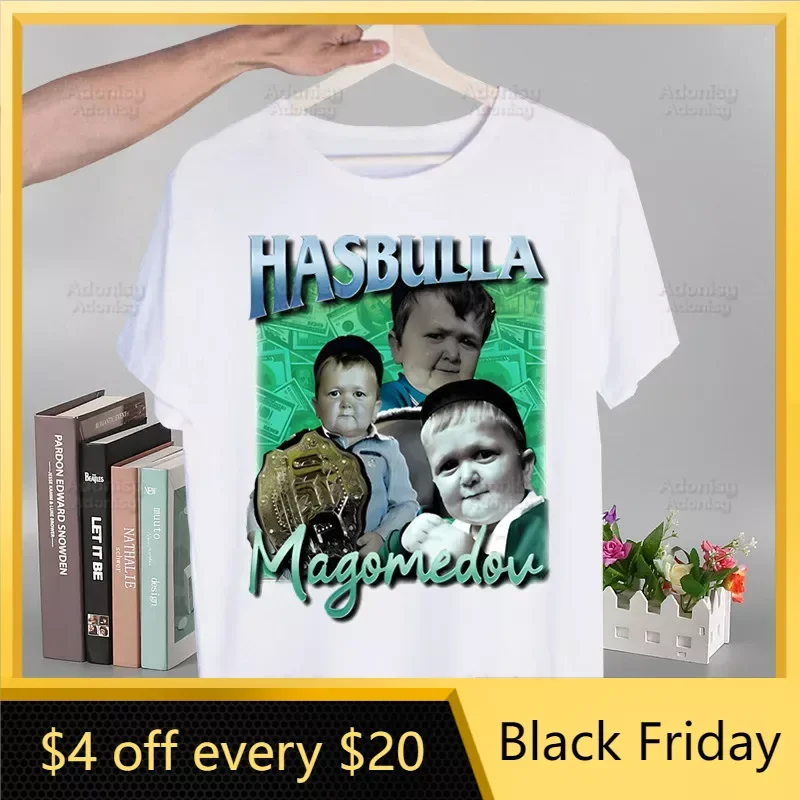 

Fighting Hasbulla Awesome T Shirts For Guys O-Neck Short Sleeve Regular Mens height Quality Men Hip-Hop Tee Shirt
