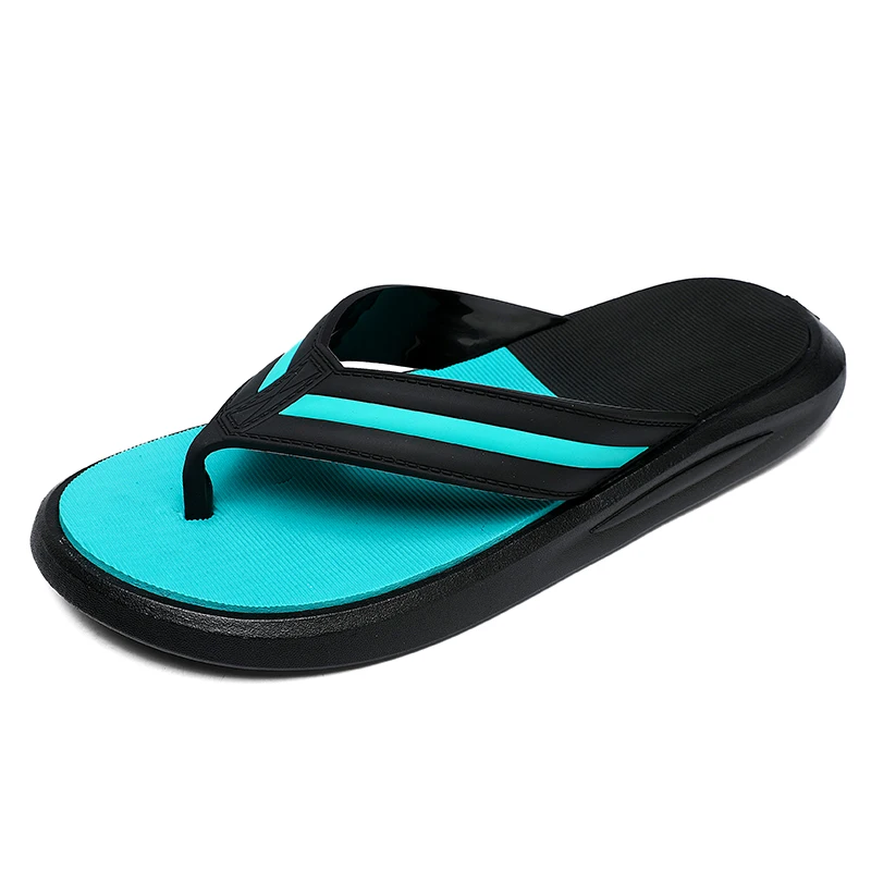 

Мужские Пляжные шлепанцы, сандалии на плоской подошве, Нескользящие, повседневная обувь для дома и улицы, сланцы, лето
