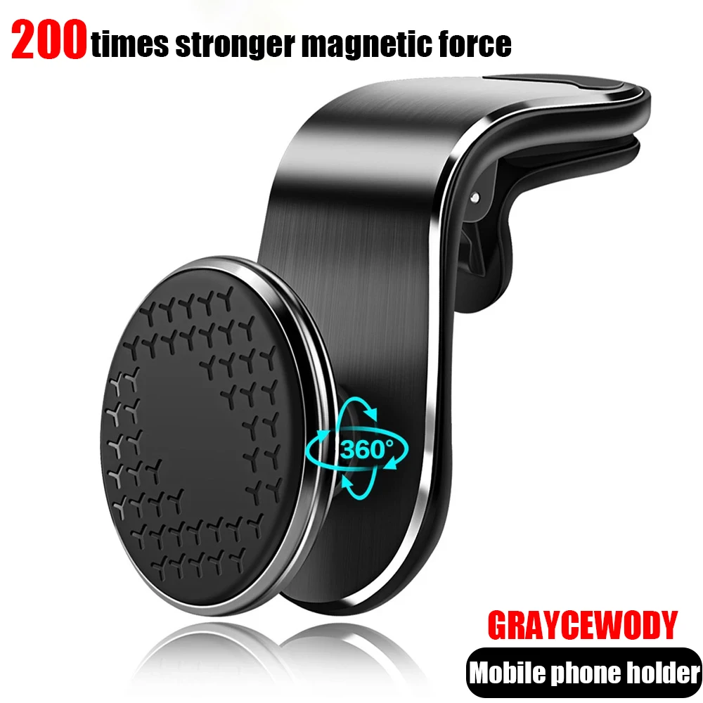 

Магнитный автомобильный держатель для телефона, магнитное крепление, подставка для мобильного телефона, GPS, поддержка iPhone 13, 12, Xiaomi, Huawei, Samsung ...