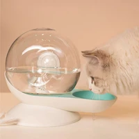 snails bubble automatic cat water bowl fountain for pets water dispenser 2 8l large drinking bowl cat drink no electricity