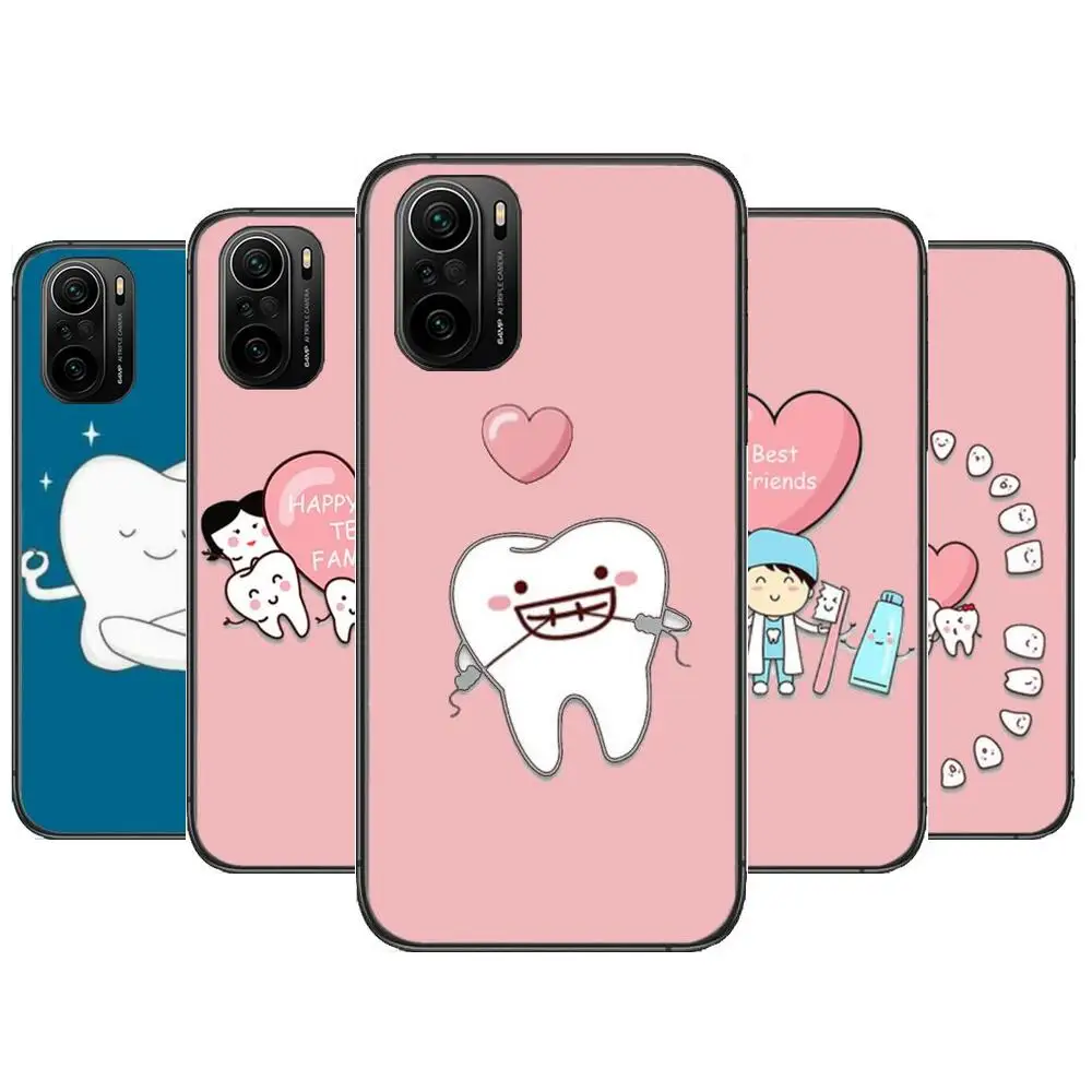 

dental dentist nurse Phone Case For xiaomi redmi POCO F1 F2 F3 X3 Pro M3 9C 10T Lite NFC Black Cover Silicone Back Prett mi 10 u