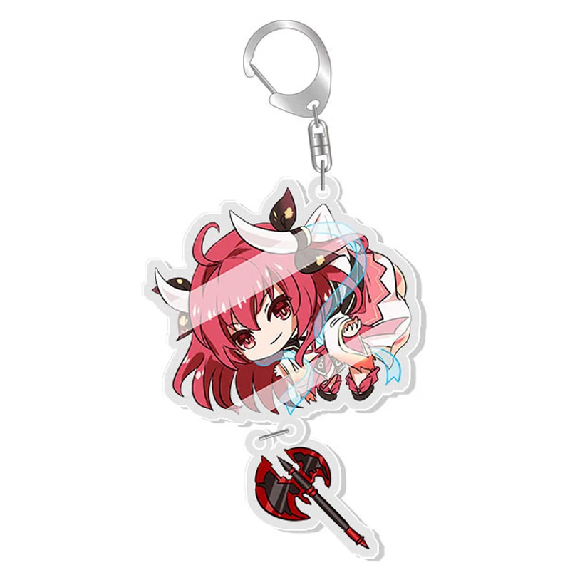 

Fashion Keychain DATE A LIVE Anime Key Chains Acrylic Cartoon Q Version Cosplay Keyring Jewelry Girl Gifts Car Keys Pendants Hot