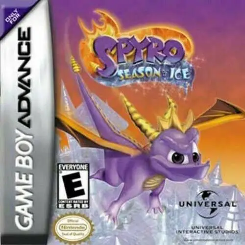 

Спайро-сезон ледяной игры для мальчиков Advance Gba Sp DS