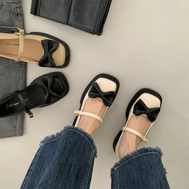 

Design Thick Sole Women Mary Jane Shoes Summer Shoes Fashion Ankle Strap Female Shallow Flats Heel Casual Woman Sandals