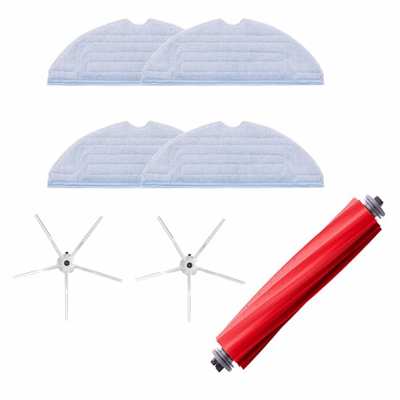 

7PCS For Xiaomi Roborock S7 S70 S75 S7max S7 Maxv T7S Plus Main Side Brush Mops Cloths Filter Cleaner Accessories