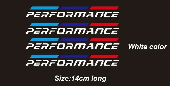 

4 шт. M Power Performance наклейка на стеклоочиститель автомобиля для BMW E30 E34 E36 E60 E46 E90 E71 E87 E70 F30 F10 F20 X1 X3 X4 X5 X6 X7