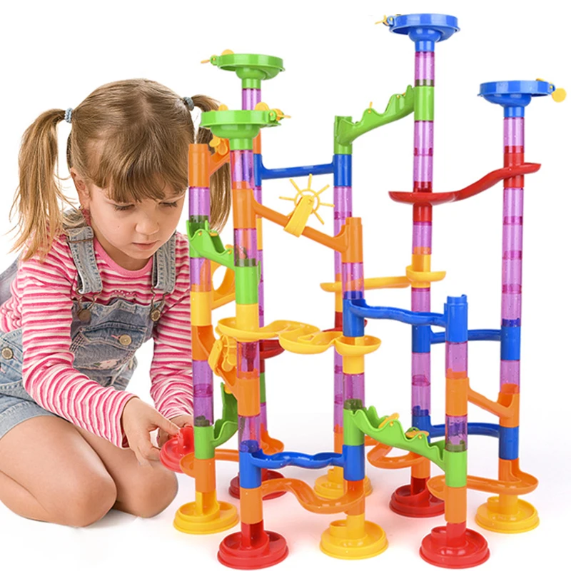 

Детский конструктор Marble Run, гоночный трек, 3D лабиринт, шар, модель «сделай сам», образовательный набор мраморных гоночных подставок для детей, подарки