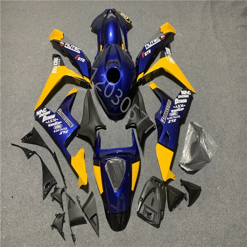 

Пластиковый обтекатель для Honda CBR600RR F5 2007 2008 инъекция CBR600 07 08 синий черный желтый обтекатель для мотоцикла + подарок