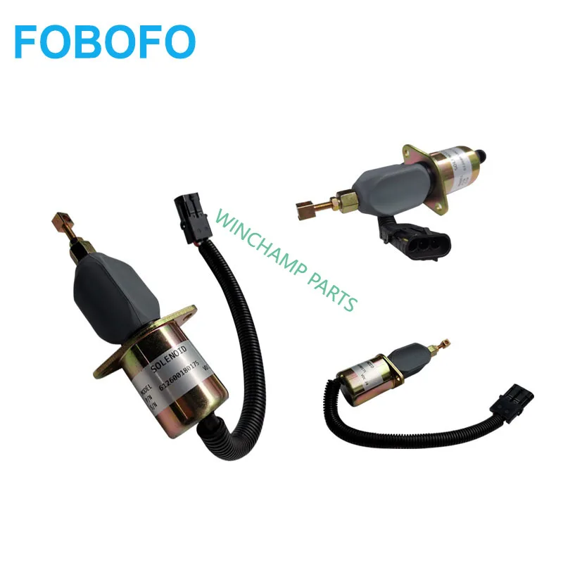 Соленоидный клапан 24 В для двигателя Liugong 50C/50CN Weichai 612600180175 SA-4813-12 D117A | Автомобили и