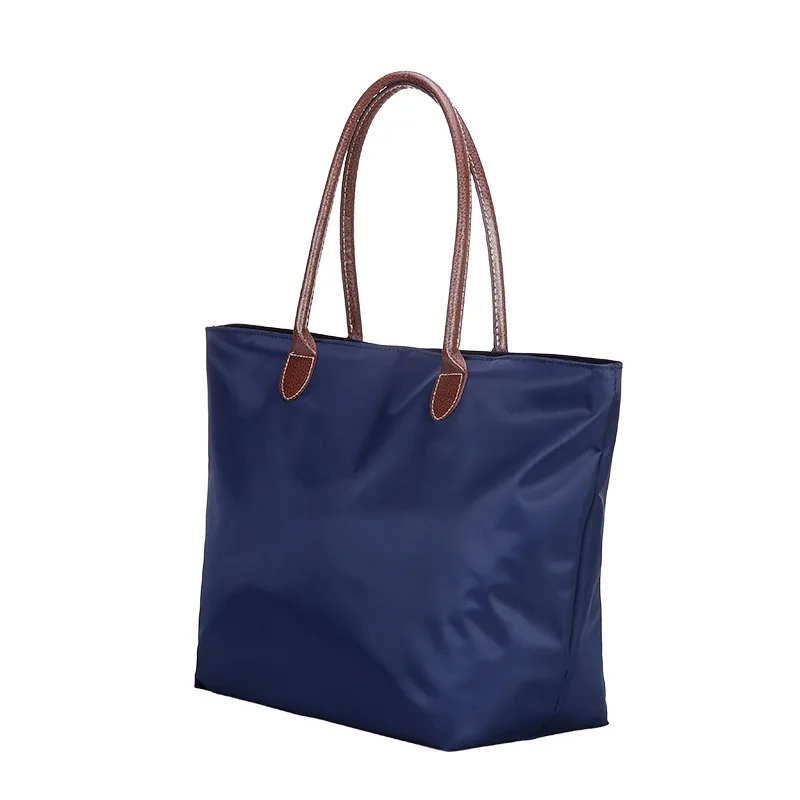 

Oxford Cloth Large Capacity Simple Commuter Bag Waterproof Bag Women Shoulder Bag Light Nylon Dumpling Bag Tote Bag Travel Bag