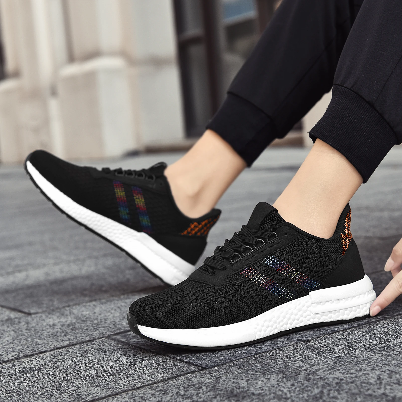 

Women Comfortable Running Shoe Breathable Light Outdoor Sports Shoes Non Slip Jogging Trainers Sneaker Lady Fitness Running Shoe