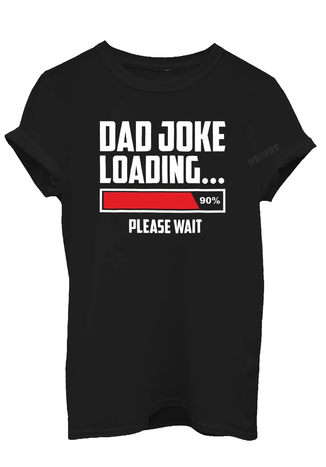 

Dad Loading Please Wait Men Letters Print T Shirts Father's Day Novelty Gifts Tops Shirts Round Neck Comfy Sweatshirts