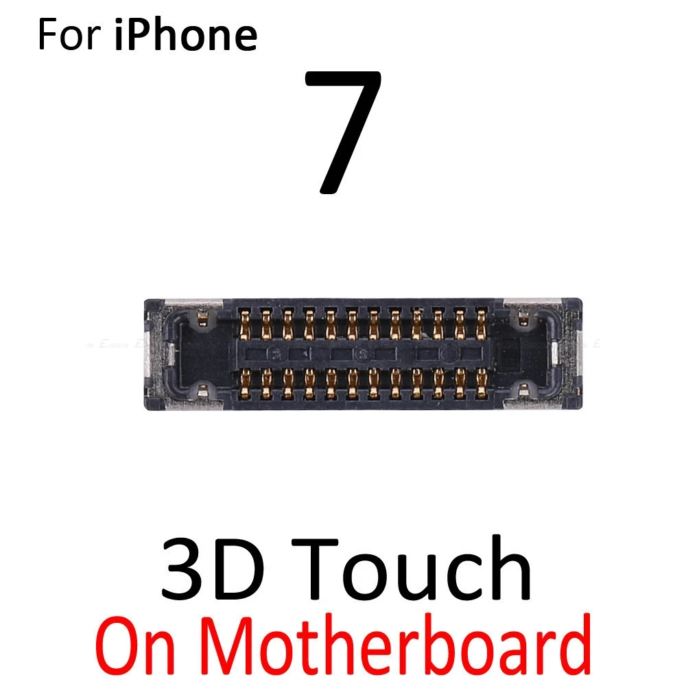 2 шт. FPC коннектор для iPhone 7 8 Plus Lcd дигитайзер 3D сенсорный экран зажим на