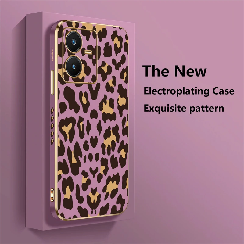 Чехол для Vivo Y22S Y28 Y53S Y03 Y100 Y52S Y55S Y66 Y67 Y72 Y76S Y71 Y36 Y78 Y91C Силиконовый чехол телефона с