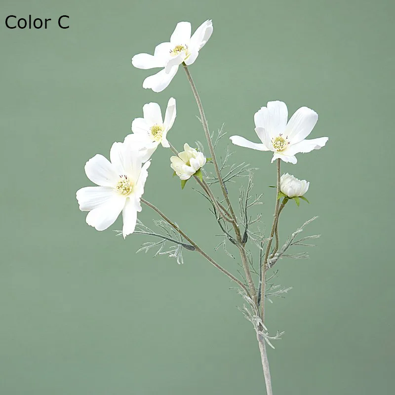 

Искусственные цветы Gesang, шелковые, белые