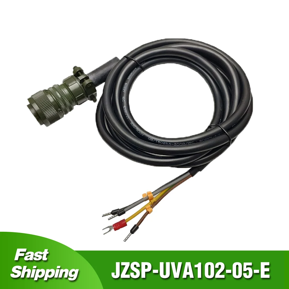

Servo Power Cable JZSP-UVA102-03-E JZSP-UVA102-05-E JZSP-UVA102-10-E for Yaskawa SGMGH GV 7G Motor Line 1M 3M 5M 8M 10M 12M 15M