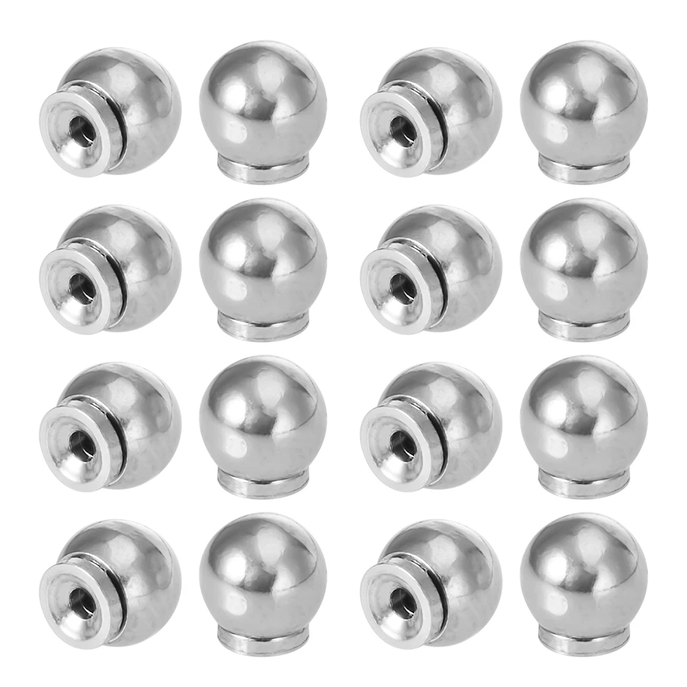 

2PCS Stainless Steel Earring Backs Earring Backings Ear Safety Back Pads Backstops Replacement for Fish Hook Earring Studs Hoops