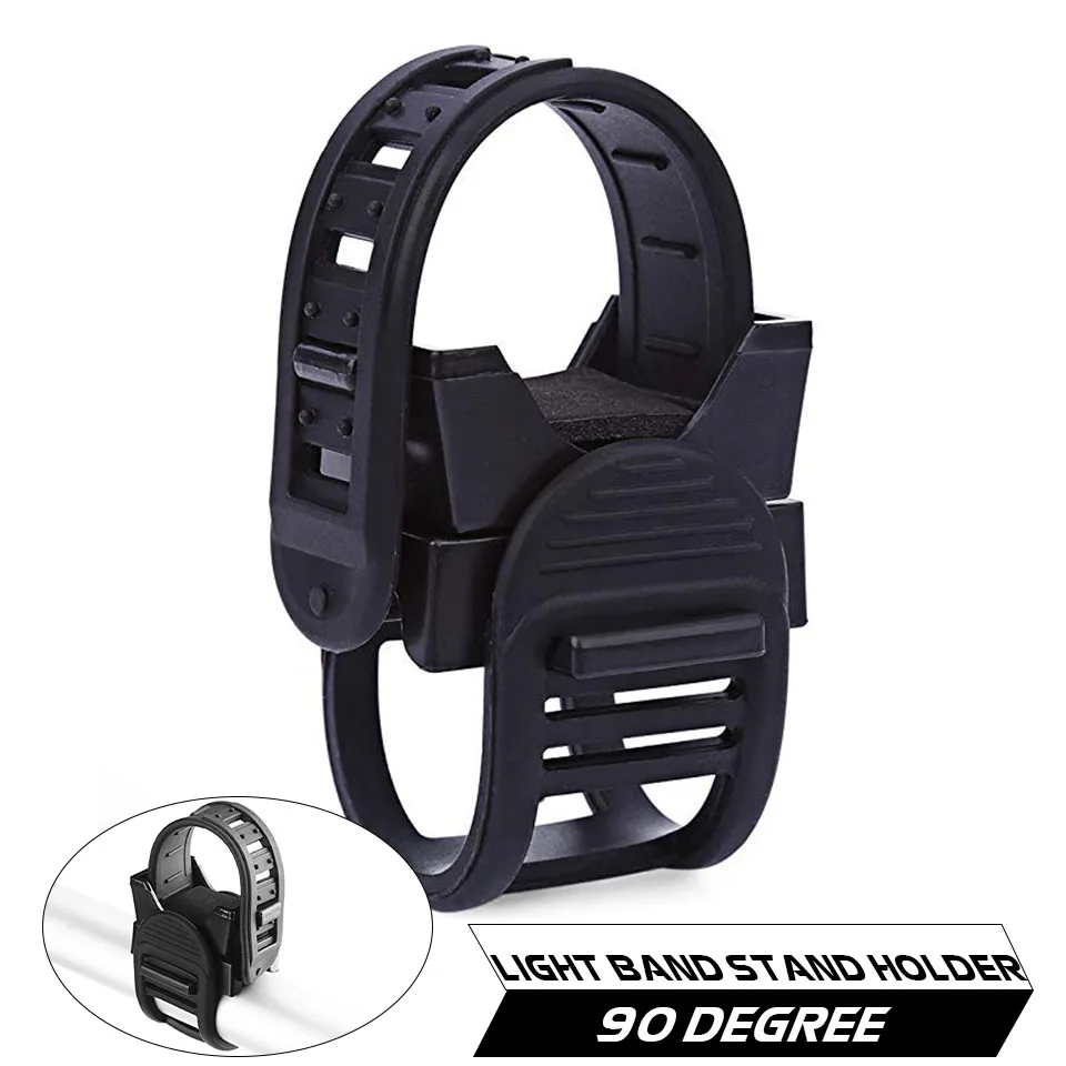 

Велосипесветильник онарь, лампа, ремень, подставка, держатель с поворотом на 360 градусов, светодиодсветильник вспышка, фотовспышка, креплен...