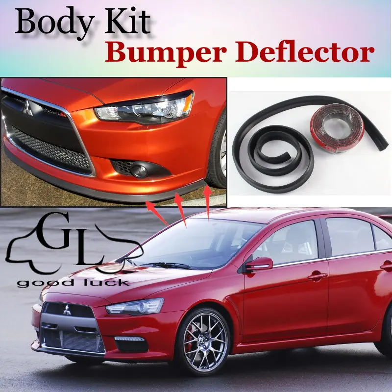 

Бампер губы для Mitsubishi Lancer Evolution EVO/автомобильный магазин губ спойлер для тюнинга автомобиля/TOPGEAR рекомендуемый Комплект кузова + полоса