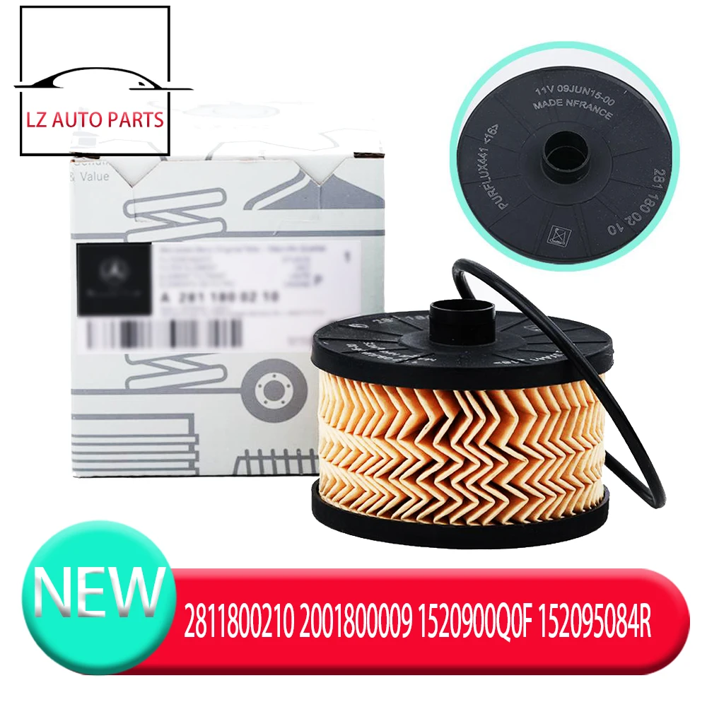 

Oil Filter for DACIA MERCEDES-BENZ SMART NISSAN Juke Pulsar Renault Kadjar 2811800210 2001800009 1520900Q0F 152095084R