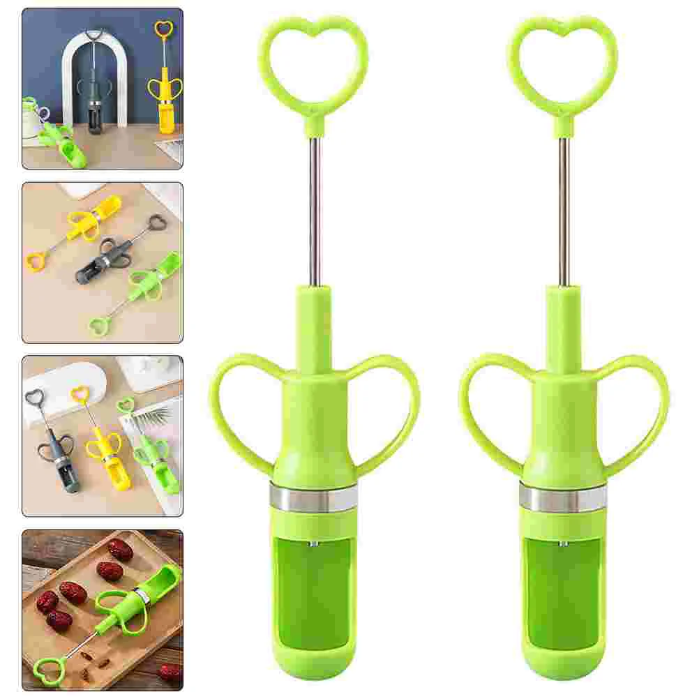 

Pitter Remover Core Corer Fruit Tool Olive Deseeder Red Stoner Dates Kitchen Pear Grape Cherries Corers Apple Date Jujube Seeder