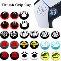2pcs thumb grip cap for playstation 5 ps5 ps4 xbox series xs 360 switch pro controller anti slip silicone thumbstick grip caps