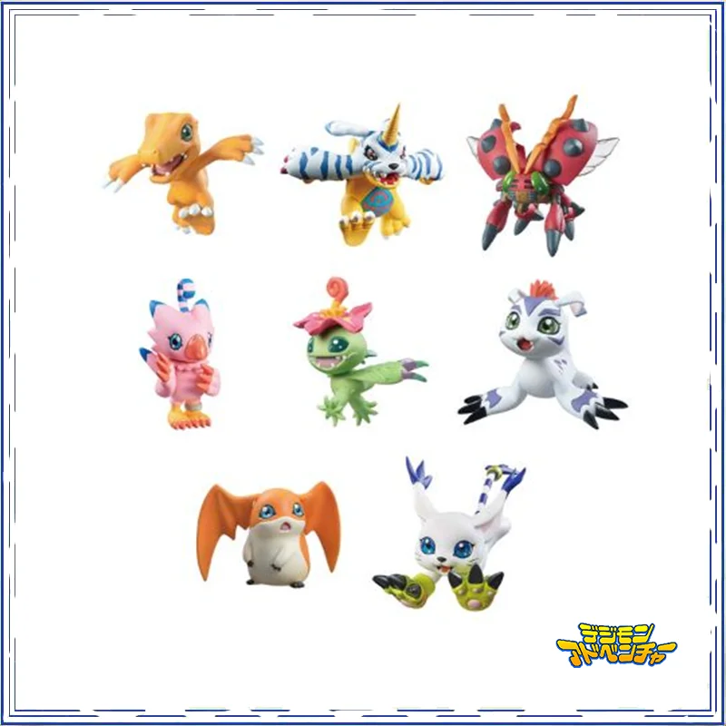 

MH Digimon Adventure Egg box Agumon Gabumon Piyomon action figure Brand new genuine Amusement In shelf