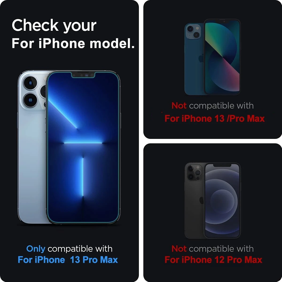 Защитное закаленное стекло для iPhone 13 12 Mini 11 Pro Max X XR XS протектор экрана с