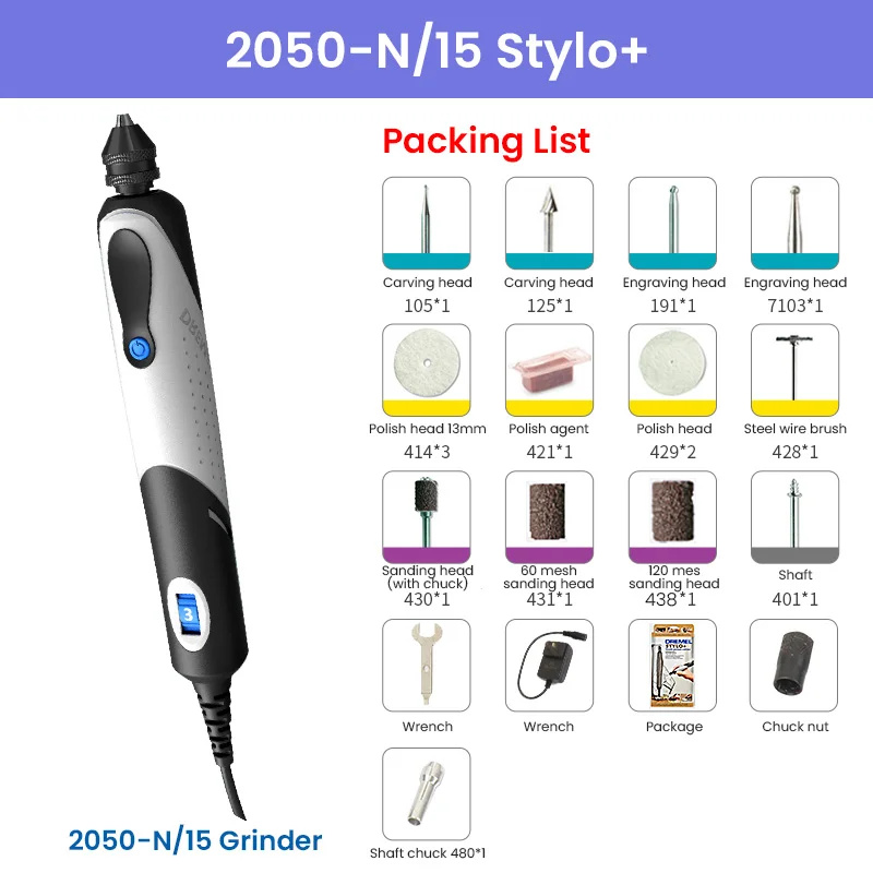 

Dremel 2050 Stylo+ Мини-гравер