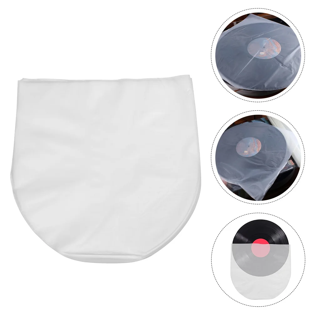 

100pcs Preservative Protective Vinyl Record Bags Vinyl Record Containers Containers