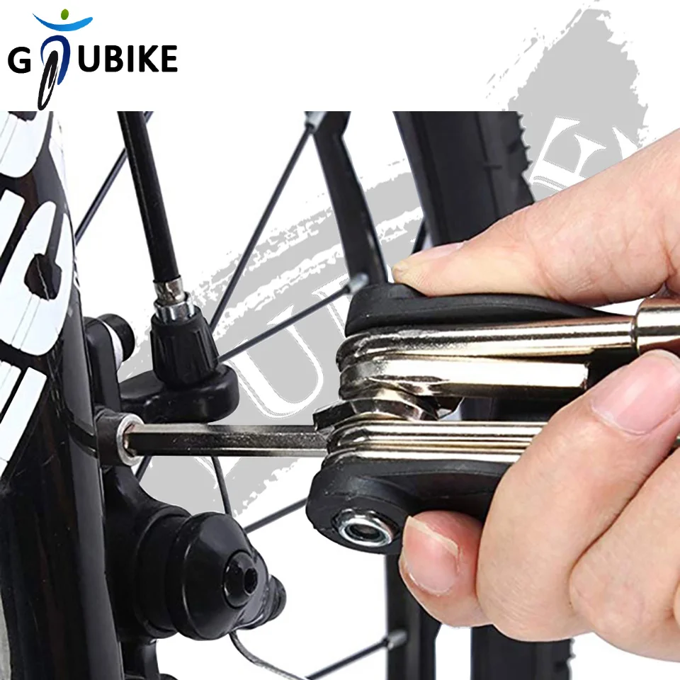 Инструменты для ремонта велосипеда GTUBIKE 15 в 1 портативный велосипедный
