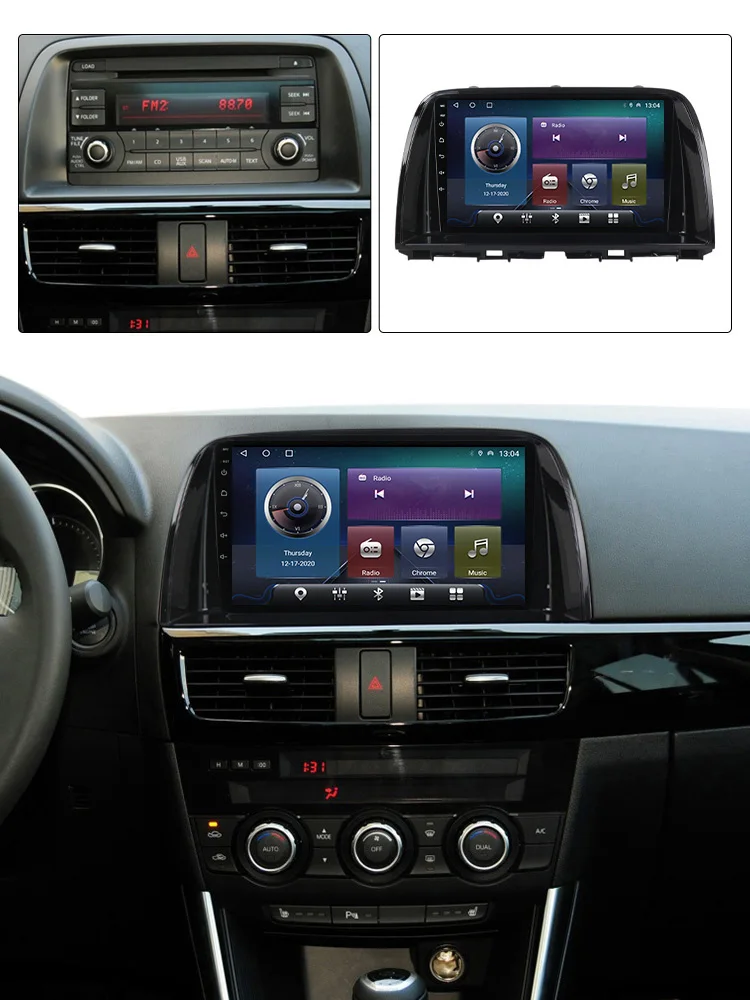 128G Android 11 IPS раздельный экран для Mazda CX5 CX-5 CX 5 2012-2017 автомобильное радио